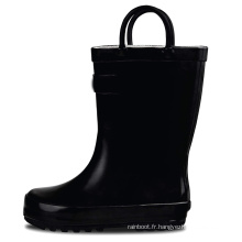 2020 Nouvelles bottes de pluie naturelles de mode 3/4 Bottes de pluie pour hommes Boots de pluie enfants